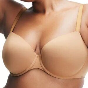 Savage X Fenty Soft n’ Savage Padded Demi Bra Sweet Latte Nude 40C